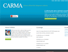 Tablet Screenshot of carmajpa.org